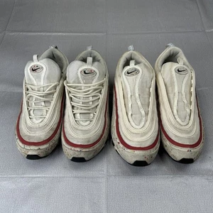 2-Nike Air Max 97 Sail University Red 312834-102 Herren 11,5 Retro OG Lesen!! - Bild 1 von 12