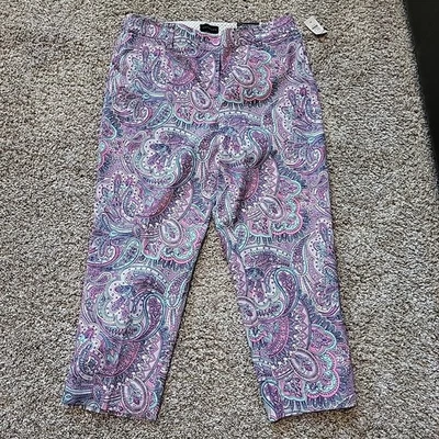 Pantalones Cortos TALBOTS Perfectos Para Mujer 8 P Rosa Cachemira Preppy Resort Chic Nuevos con Etiquetas Foto 1 de 4