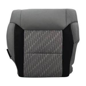 Fits Toyota Tundra 2014 - 2021 Driver Bottom Replacement Cloth Seat Cover Black - Picture 1 of 9
