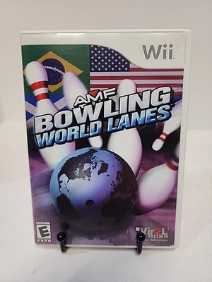 AMF Bowling World Lanes Nintendo Wii Nintendo Complete And Tested  - Image 1 of 4