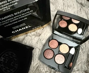 Chanel Les 4 Ombres Eyeshadow ~219 BOUTONS COUTURE~ 2025 Limited Edition - Picture 1 of 4