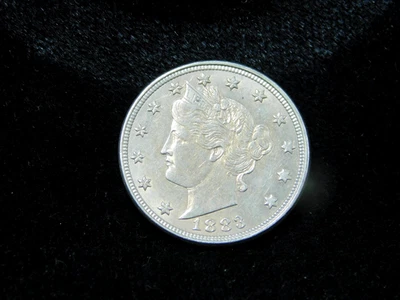 1883 5c Liberty Head V Nickel - Without Cents - Image 1 of 4