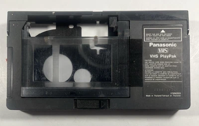 Panasonic VHS PlayPak Adapter VYMW0009 VHS-C to VHS Cassette Converter Thailand - Image 1 of 4
