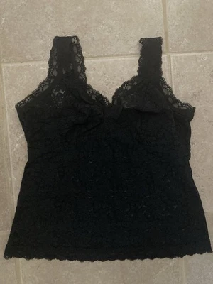 Camiseta sin mangas TORRID Curve de encaje debajo de todo talla 1 negra Brami Bralette nueva con etiquetas Foto 1 de 4