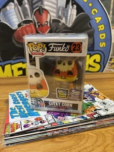 Funko Pop! 23 CUTEY CORN Vinyl Figure New Signed Jacob Martindale Exclusive - Picture 1 of 8