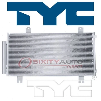 TYC AC Condenser for 2015-2020 Honda Fit AC Air Conditioning Heating po - Image 1 of 4