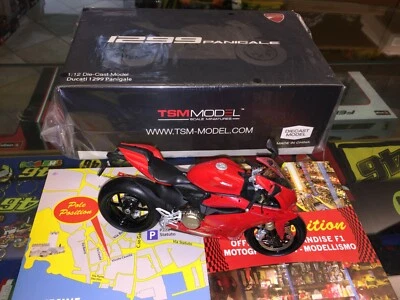 TSM MODEL TSMMC0001  1:12 DUCATI 1299 PANIGALE NEW SHIPPING WORLDWIDE RARE - Immagine 1 di 4