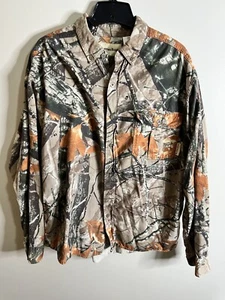 Outfitters Ridge Fusion 3D Button Down Shirt Hunting Camo Mens L Camouflage - Picture 1 of 3