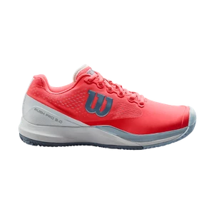 Wilson RUSH PRO 3.0 Clay W FIERY CORAL/WHITE/CASHMERE BLUE - Bild 1 von 3
