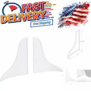 Durable 9 x 10-3/4 in. Corner Shower Splash Guards - Water Deflectors for Safety - Picture 1 of 7
