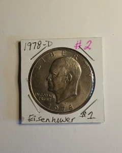 1978 D ~ EISENHOWER DOLLAR COIN - Picture 1 of 5