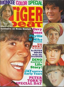 12/67 TIGER BEAT magazine The Monkees cover - Picture 1 of 1