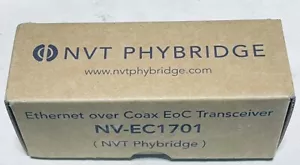 Transceptor NVT Phybridge EdC Ethernet sobre coaxial NV-EC1701 - Imagen 1 de 2