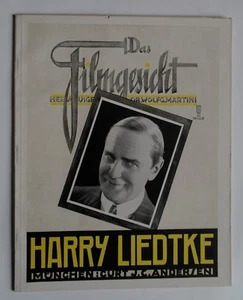 R40775 Das Filmgesicht HARRY LIEDTKE 1928  - Foto 1 di 8