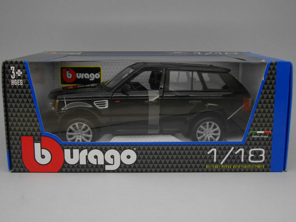 Land Rover Range Rover Sport - Burago 1:18 - BU12069BK - Immagine 1 di 1