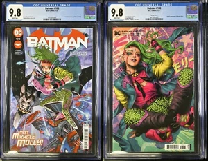 Batman #108 CGC 9.8 CVR A & Artgerm Variant 1st Miracle Molly (LOTX2) 2021 DC - Picture 1 of 5