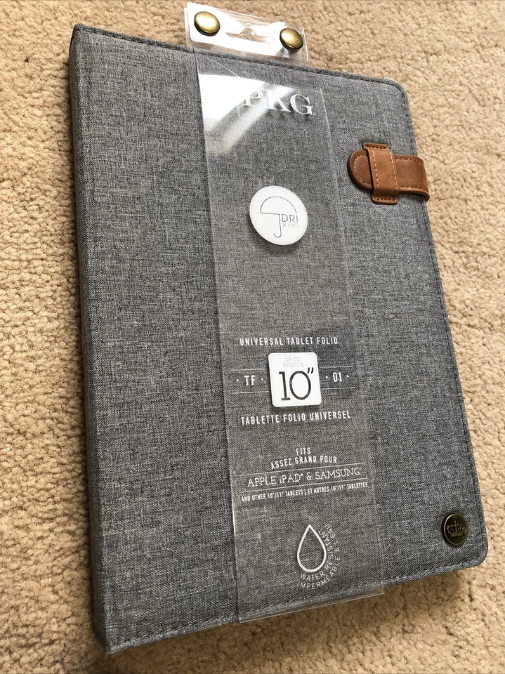 PKG TF01 10" 11'' Universal Tablet Folio Case Cover for iPad Samsung Lenovo Acer - Image 1 of 4