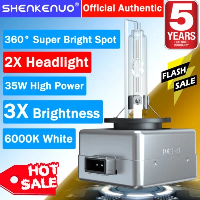 For Chevrolet Tahoe 2015-2018 - 2X D3S Front HID Xenon Headlight Bulbs Low Beam - Image 1 of 4