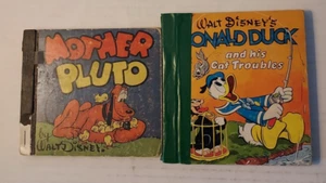 Disney 2 hardcover books "Mother Pluto" & "Donald Duck & His Cat Troubles" ©1948 - Picture 1 of 5