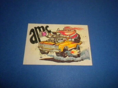 ODD RODS Donruss sticker #29 Odder/Fantastic 1969-1973 AMC - Image 1 of 4