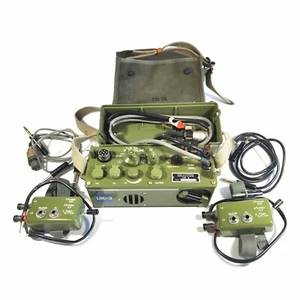 Dispositivo de mecanografía militar yugoslavo genuino sistema de comunicación de trinchera completo - Imagen 1 de 24
