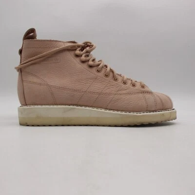 Adidas Super Star Boost Damen Stiefel Rosa Women's Size 6 Nubuck Leather B37816 - Image 1 of 4