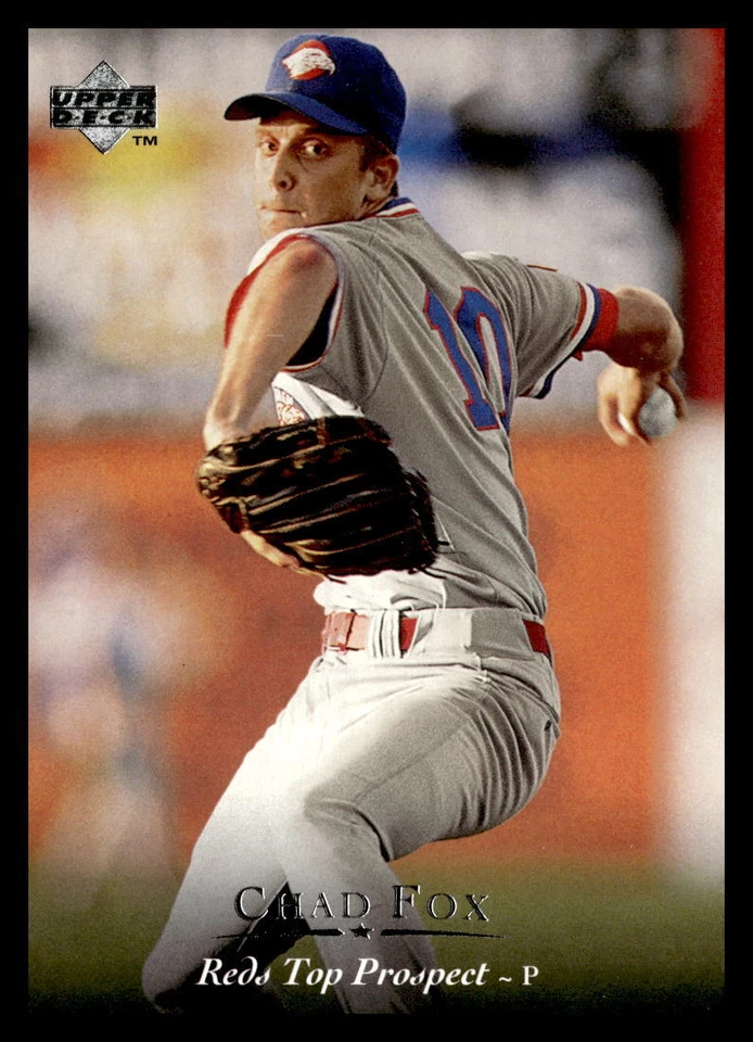 1995 Upper Deck Minor League #138 Chad Fox Winston-Salem Spirits Baseball Card - Image 1 of 2