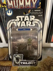 2004 Star Wars Trilogoy Collection Yoda Dagbah #02 Sealed Action Figure NIP - Picture 1 of 3
