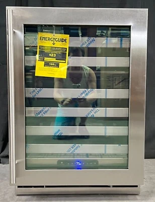 U-Line 5 Class UHWD524SG01A 24 Inch Dual Zone Wine Refrigerator - Image 1 of 4