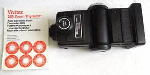 Vintage Vivitar Zoom Thryristor 285 Flash with Manual *Free Ship* - Picture 1 of 6