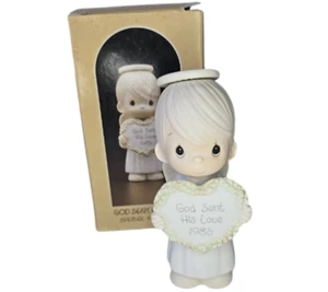 🚨 Figuras Precious Moments # 15881 Dios envió su amor especial edición 1985 - Imagen 1 de 6