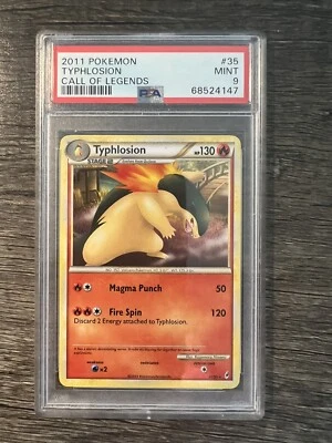 2011 Pokémon Call Of Legends #35 Typhlosion PSA 9 - Image 1 of 2