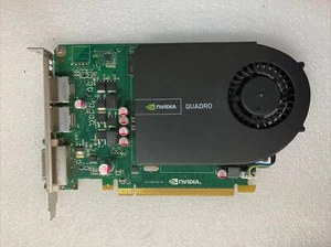NVIDIA Quadro 2000 1GB DDR5 DVI 2x DisplayPort Full Height Graphics Card GGMPW ~ - Picture 1 of 7