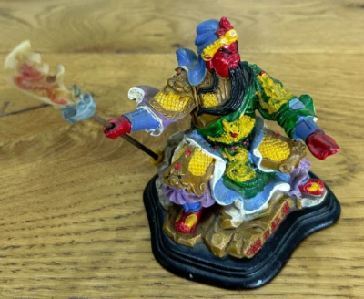 Vintage Figure Of Guan Gong Or Guan Yu Chinese - Image 1 of 4