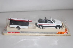 MAJORETTE série 300 Peugeot 205 cab + remorque camping réf 372, sous blister - Imagen 1 de 7