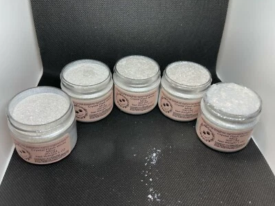 CRYSTAL SILVER WHITE MICA PIGMENT SOAP COSMETIC GRADE COLORANT PEARL (US SELLER) - Image 1 of 4
