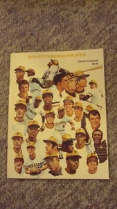 Anuario de los piratas de Pittsburgh 1973 firmado por 6 Blass, Sanguillen, Oliver & Hebner - Imagen 1 de 12