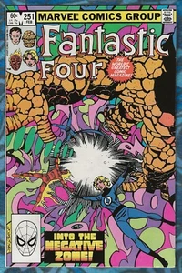 FANTASTIC FOUR #251 "Into the Negative Zone!" 1983 Bronze Age Marvel. John Byrne - Picture 1 of 10
