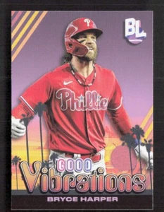 2024 Topps Big League Baseball GV-28 Bryce Harper buenas vibraciones - Imagen 1 de 2