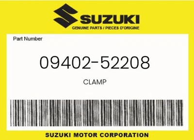 Suzuki Genuine Clamp - 09402-52208 - Image 1 of 4