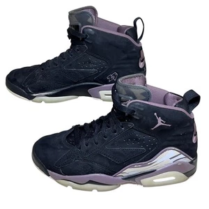Nike Air Jordan Womens MVP Trainers FB9019-005 Sneaker Shoes Black Purple Sz 7.5 - Picture 1 of 6