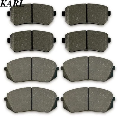 Pastillas de freno delanteras traseras de cerámica para Hyundai Tucson Kia Sportage 2011-2016 8 piezas Foto 1 de 4
