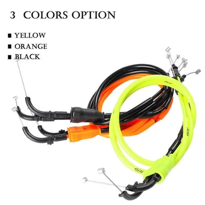 Motocycle Accelerator Lines Throttle Cables For Yamaha YZF R6 2006-2016 - Image 1 of 4