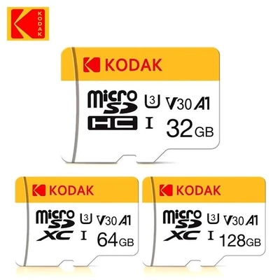 KODAK Mini Micro SD Card 32GB 64GB 128GB 256GB U3 V30 4K TF Memory for Camera PC - Image 1 of 4