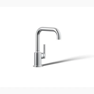 Torneira de cozinha Kohler Purist K-7507-CP – alça única, cromo polido caixa aberta - Imagem 1 de 4