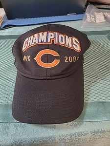 SEE PICS Chicago Bears Reebok NFL On Field Hat 2006 Division NFC North Champions - Picture 1 of 12