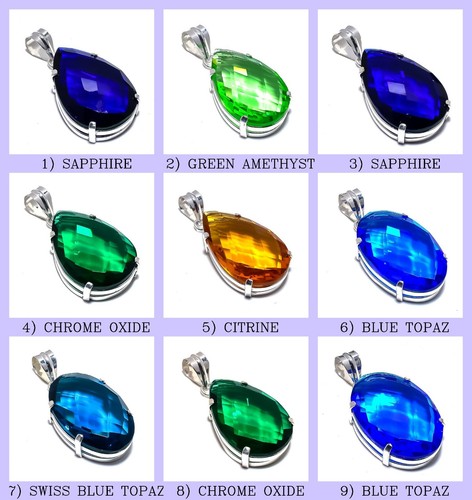 CHROME HEARTS Gemma Migliori Sorelle Regalo Anniversario Moglie Ciondolo Gioielli Argento Sterling 925