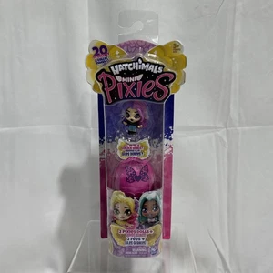 HATCHIMALS MINI PIXIES 2 Pixies Dolls + Jumbo Wings - Picture 1 of 2