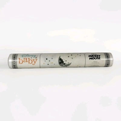 Calcomanías de pared grandes para bebé Disney Mickey Mouse estrellas de luna pegatinas para guardería Foto 1 de 4