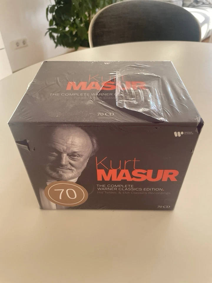 KURT MASUR-THE COMPLETE WARNER CLASSICS EDITION 70 CD NEU - Bild 1 von 4